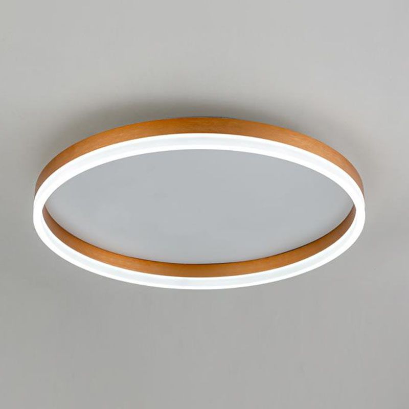 Arisha Plafonnier Anneau Simple Moderne Métal Noir/Blanc/Doré Salon/Salle à Manger - Neutralighting