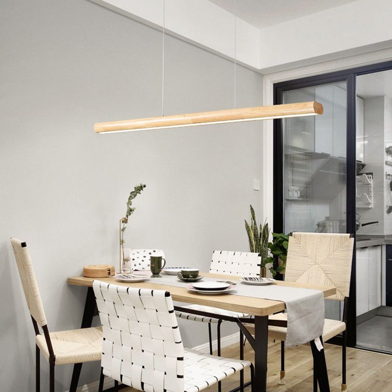 Xylo Suspension Linéaire Design en Bois - Neutralighting