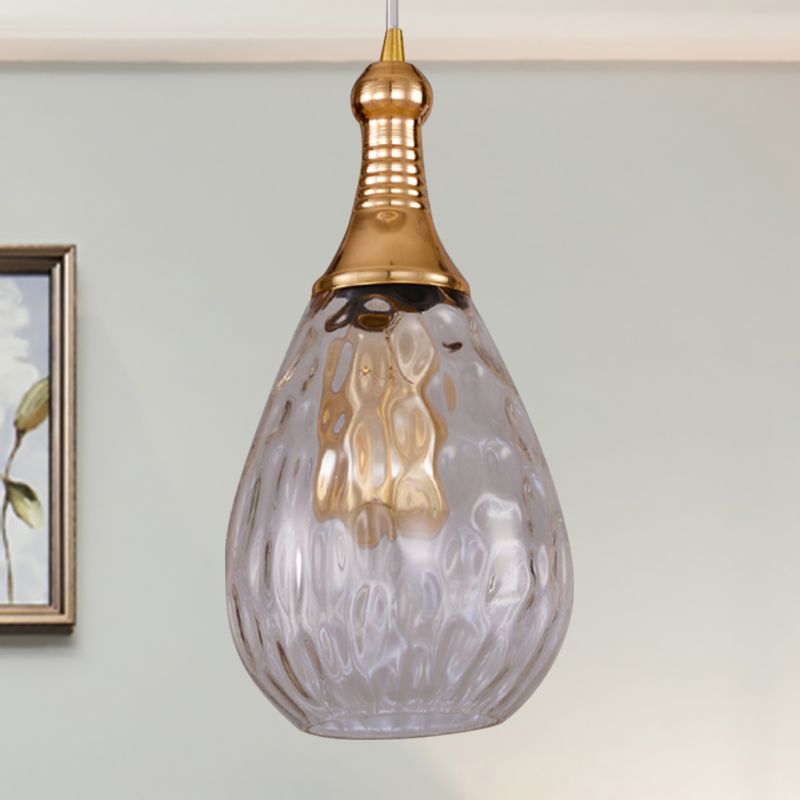 Arisha Vintage LED Suspension Métal Verre Chambre à coucher Salon - Neutralighting