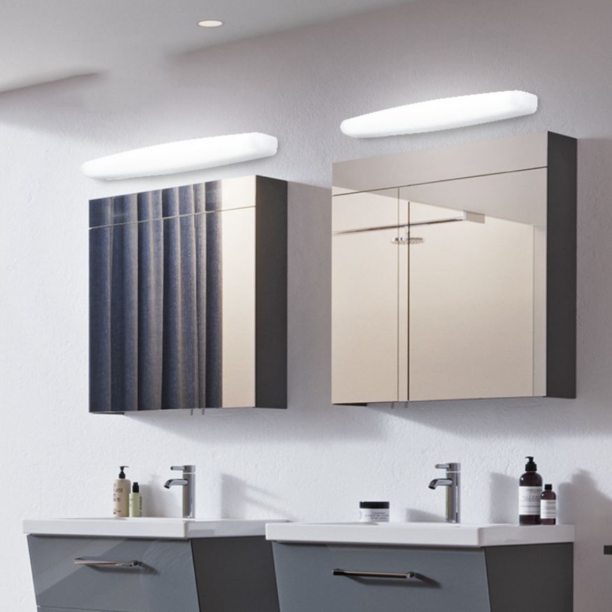 Ray Applique de Vanité Miroir Minimaliste, Blanc, Bureau - Neutralighting