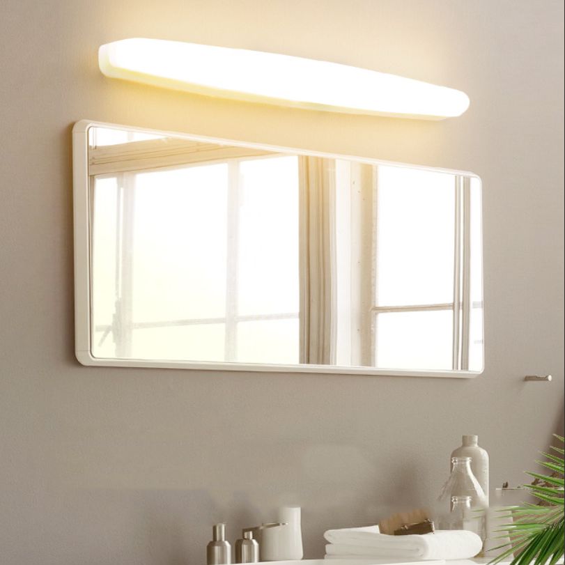 Ray Applique de Vanité Miroir Minimaliste, Blanc, Bureau - Neutralighting