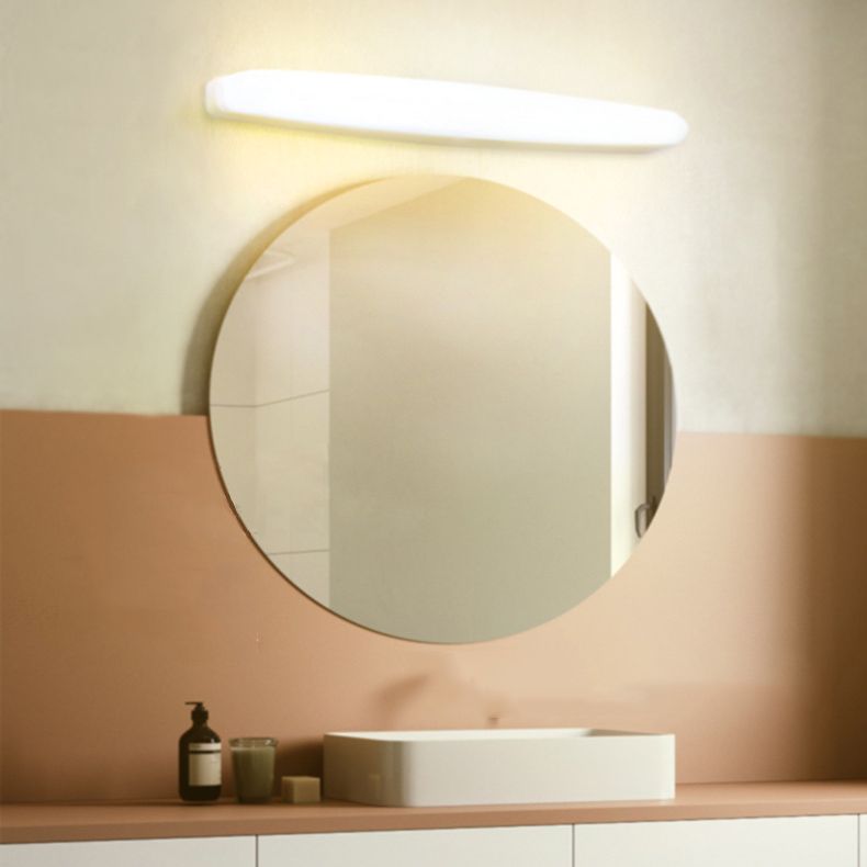 Ray Applique de Vanité Miroir Minimaliste, Blanc, Bureau - Neutralighting