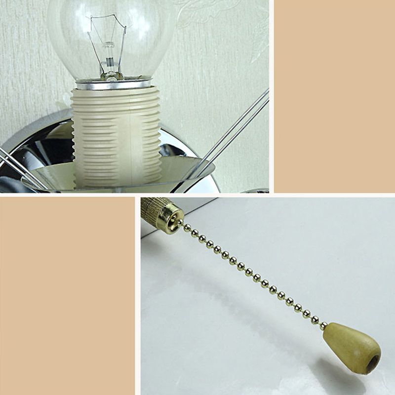 Kristy Applique Murale Cylindrique Luxe, Cristal/Métal, Or/Chromé, Salon - Neutralighting