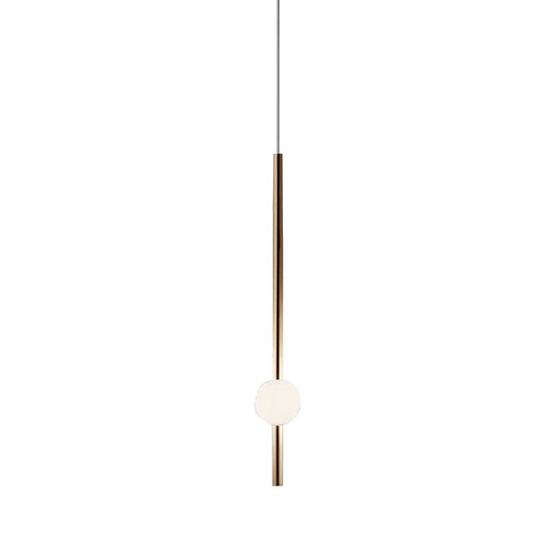 Ray Moderne LED Suspension Or Blanc Métal Verre Salon Salle à manger - Neutralighting