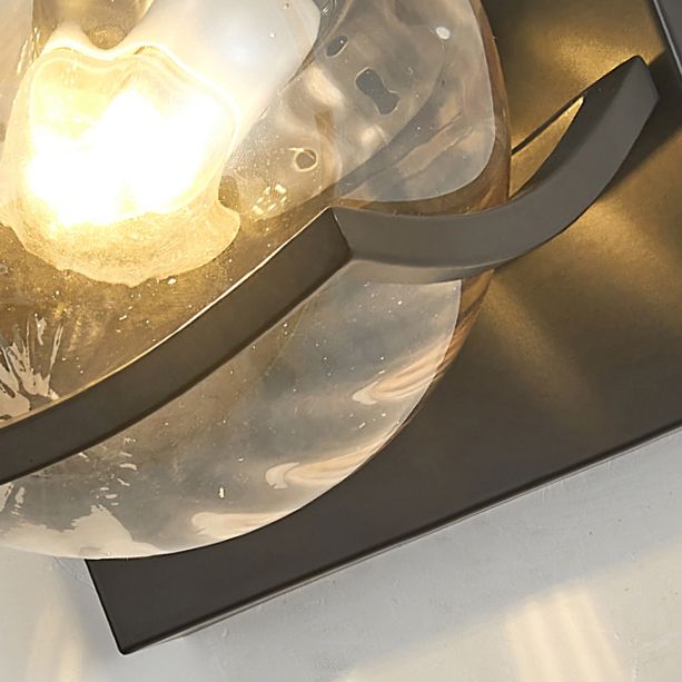 Valentina Applique Murale Boule Luxe, Verre/Métal, Chambre à Coucher - Neutralighting