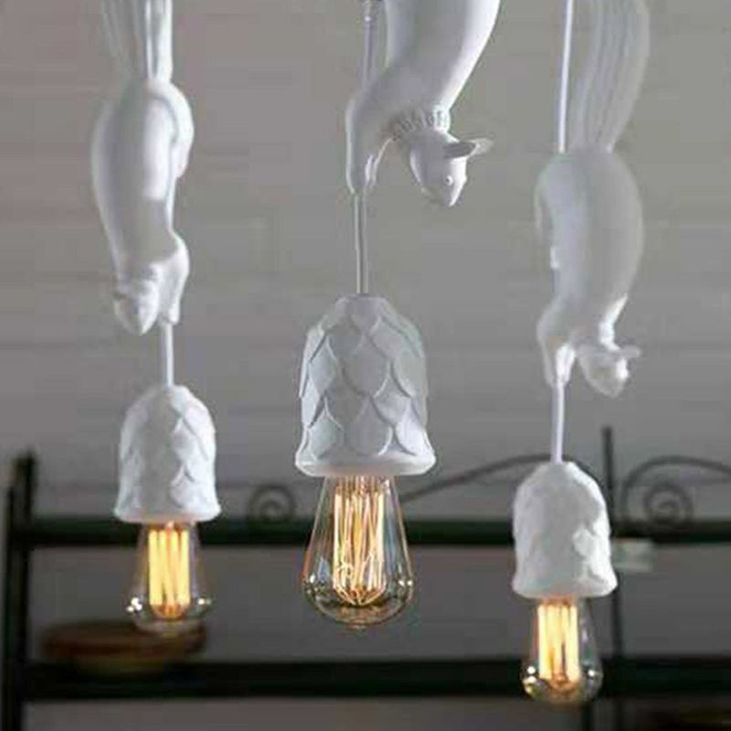 Valentina Moderne LED Suspension Noir/Blanc Métal Salle à manger - Neutralighting