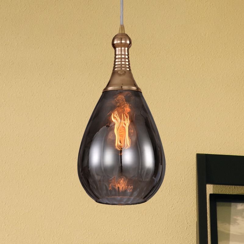 Arisha Vintage LED Suspension Métal Verre Chambre à coucher Salon - Neutralighting