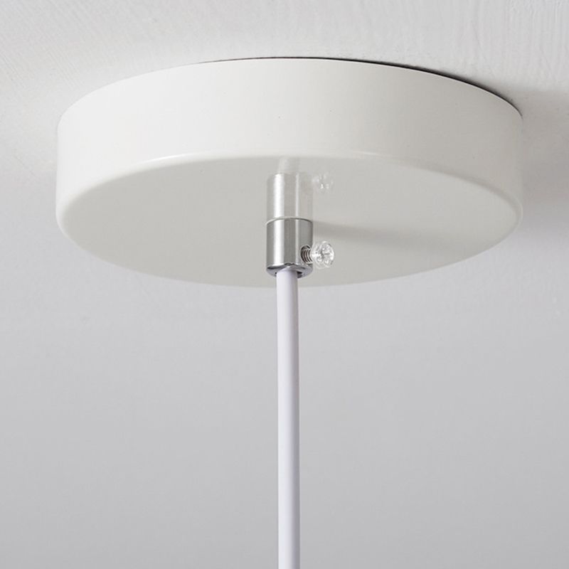 Arisha Suspension Dôme Moderne, Métal, Blanc, Salon - Neutralighting