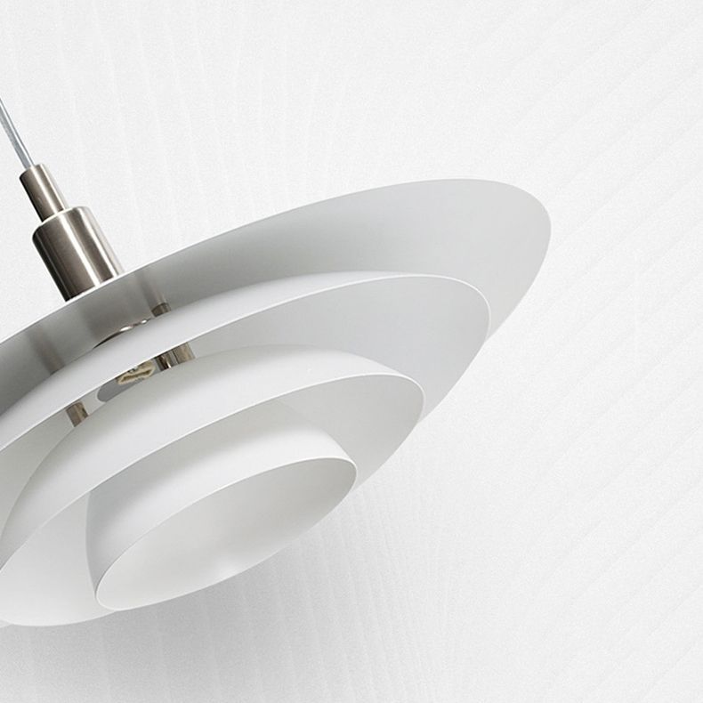Crains Suspension Bol Moderne, Métal, Blanc, Chambre - Neutralighting