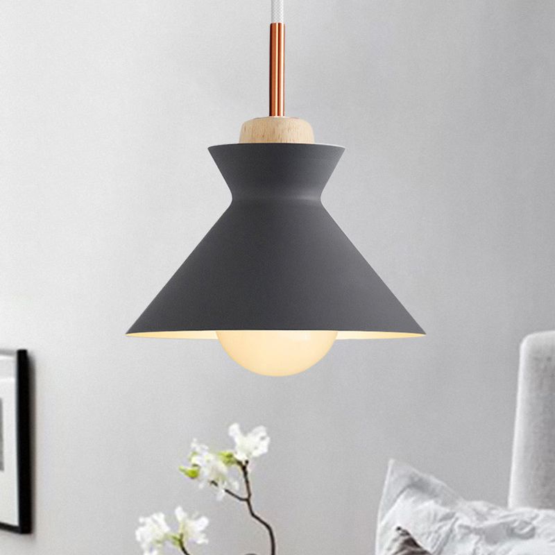 Valentina Moderne Luminaires Suspensions Dôme Simple Métal Jaune/Gris/Vert Cuisine/Salon/Salle à Manger - Neutralighting