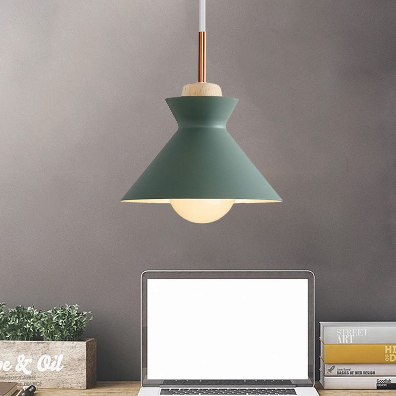 Valentina Moderne Luminaires Suspensions Dôme Simple Métal Jaune/Gris/Vert Cuisine/Salon/Salle à Manger - Neutralighting