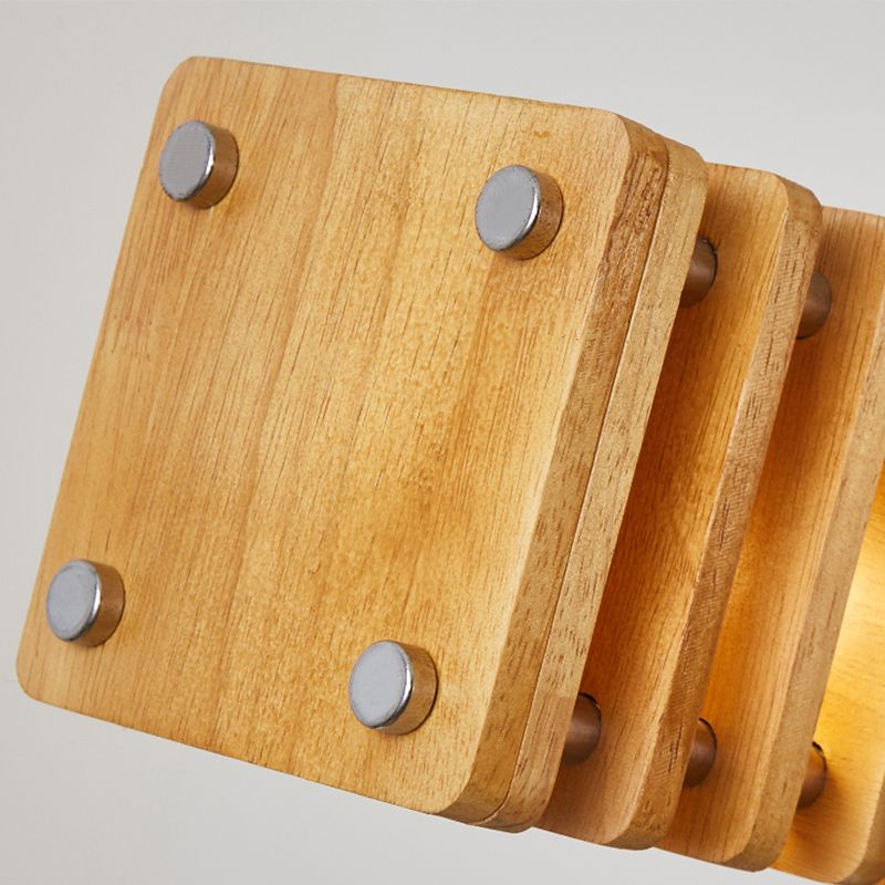 Epoch Suspension Rectangulaire, Bois & Métal, L 120CM - Neutralighting