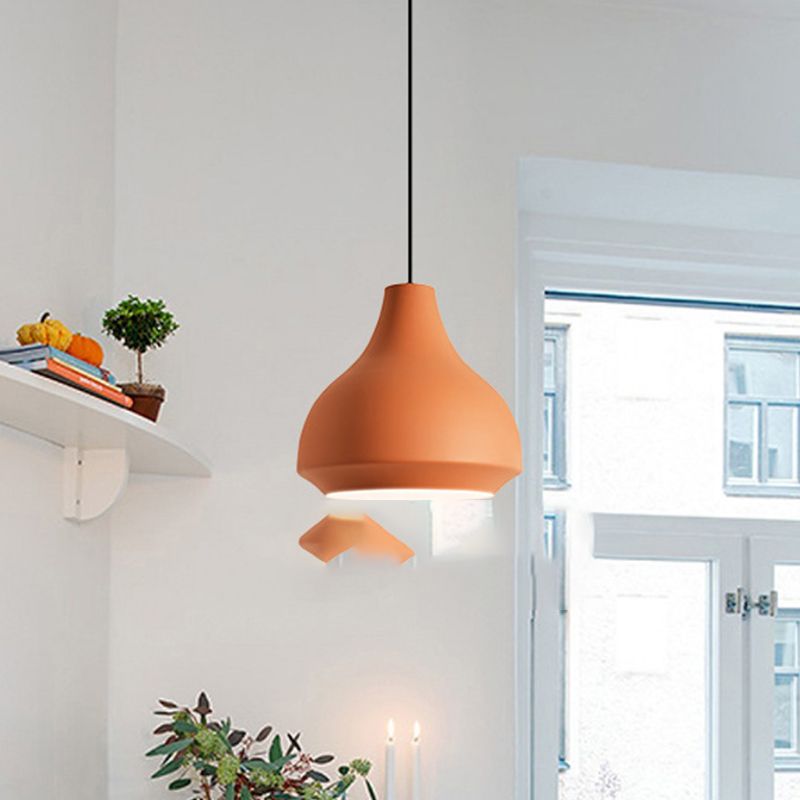 Valentina Moderne LED Suspension Noir Grey Métal Chambre à coucher - Neutralighting