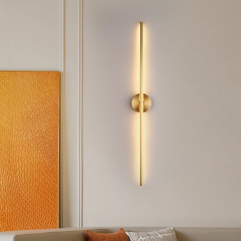 Fauro Applique Murale Linéaire Moderne. Métal. Laiton. Salon - Neutralighting