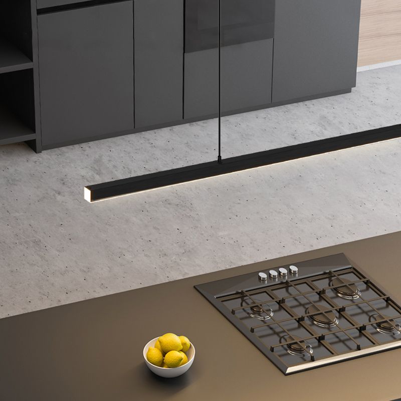 Xirro Suspension Linéaire Minimaliste Noir/Blanc. Chambre - Neutralighting