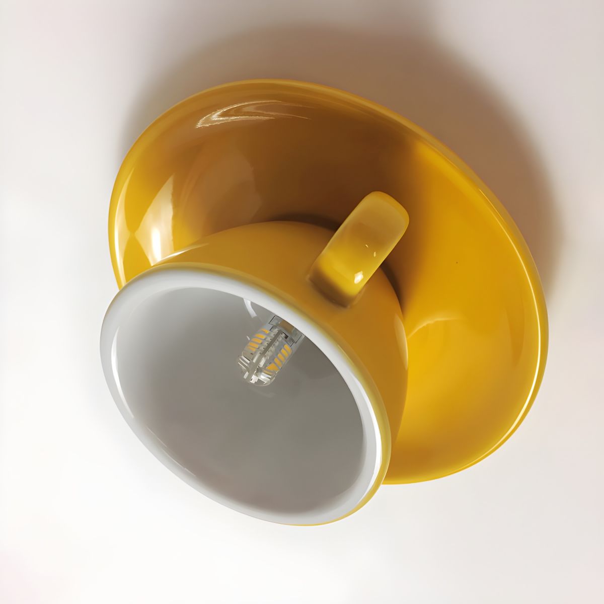 Teyo Moderne Tasses à Café Céramique Plafonnier Bleu/Rose/Jaune