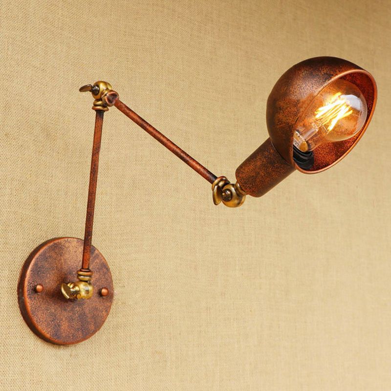 Epoch Applique Murale Vintage Industrielle, Rouille, Bureau