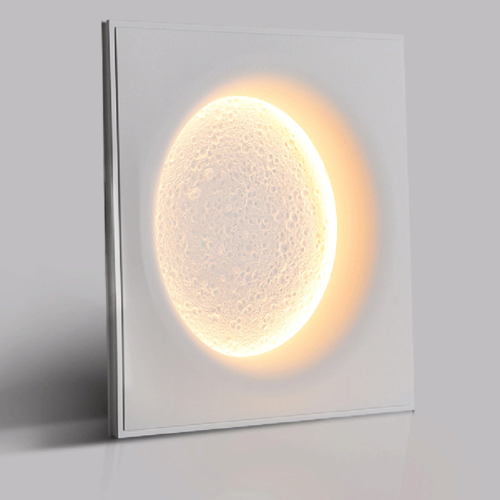 Aria Applique Murale de Peinture Dimmable avec Télécommande, 2 Style, Blanc, Salon - Neutralighting
