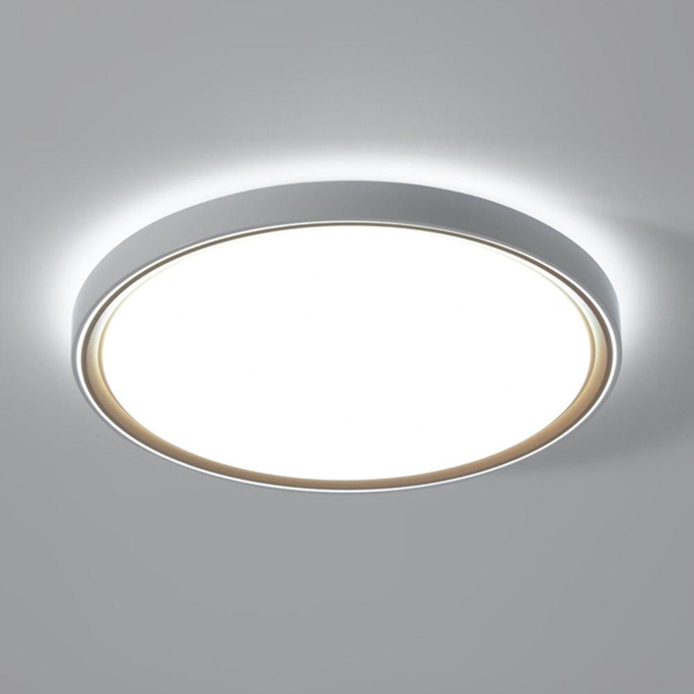 Arisha Plafonnier Carré/Rond Moderne, Métal/Acrylique, Doré, Salon - Neutralighting