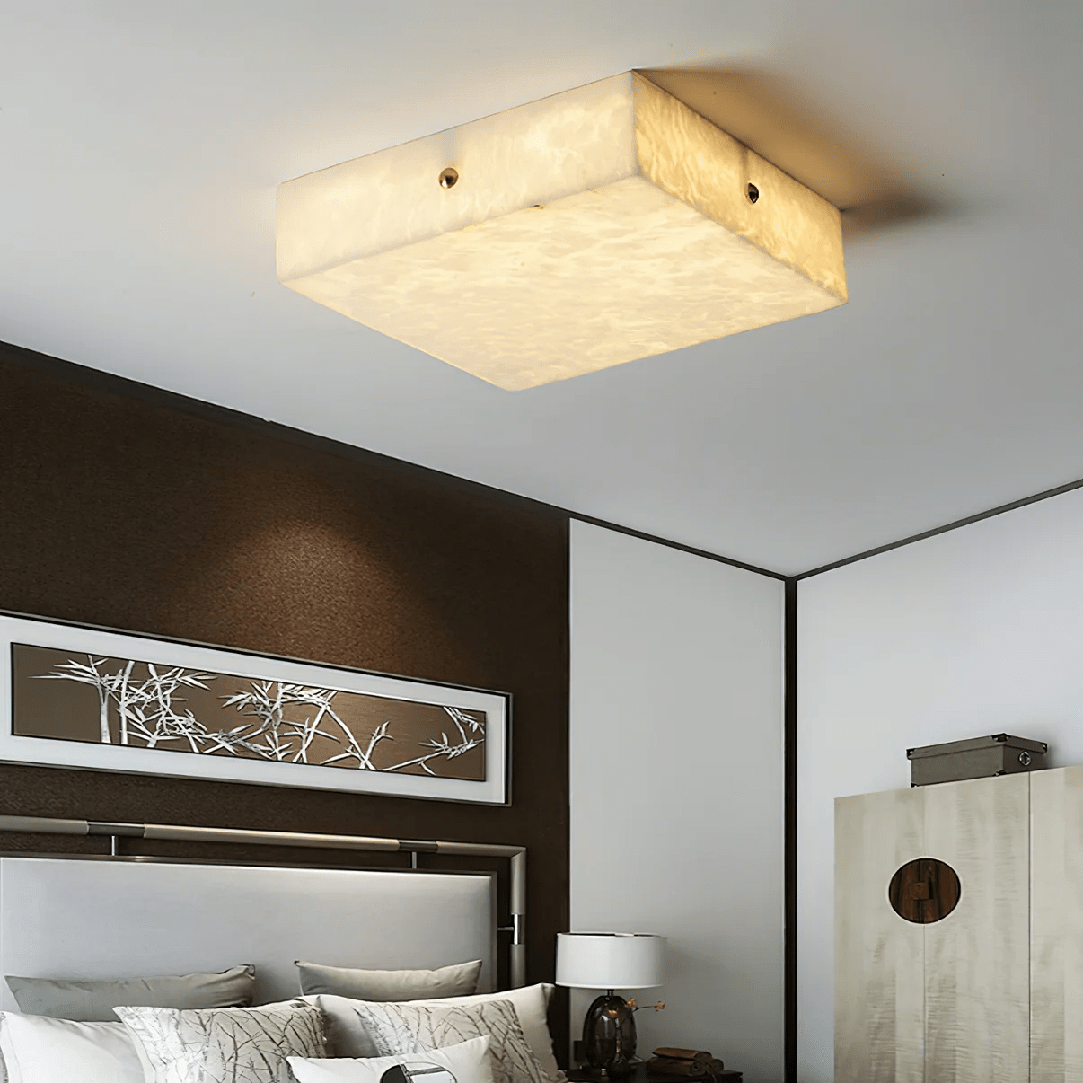 Vephaeth Lampe Plafonnier en Albâtre Minimaliste - Neutralighting