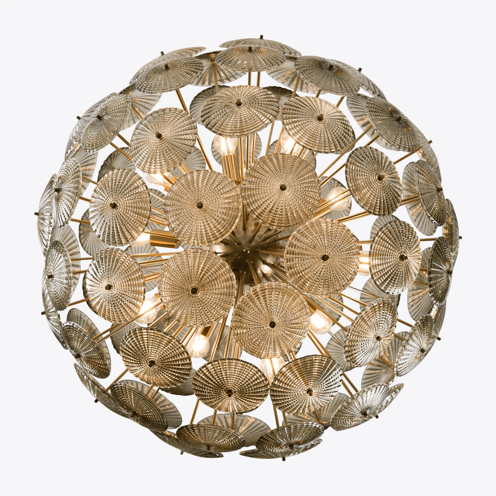 Aurora Chandelier Sputnik Dandelion Burst Glass - Letslighting