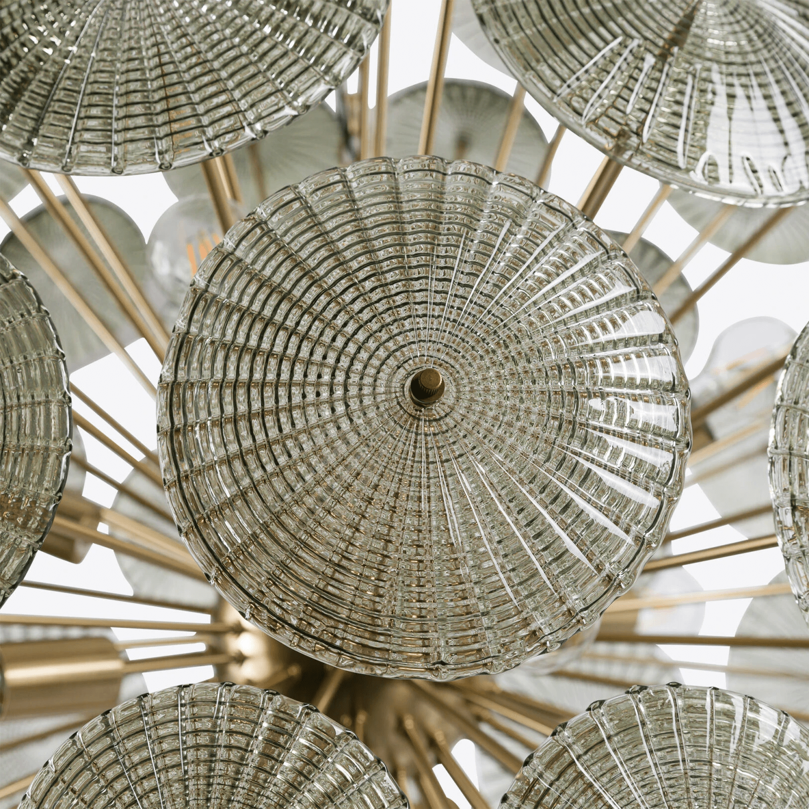 Aurora Chandelier Sputnik Dandelion Burst Glass - Letslighting