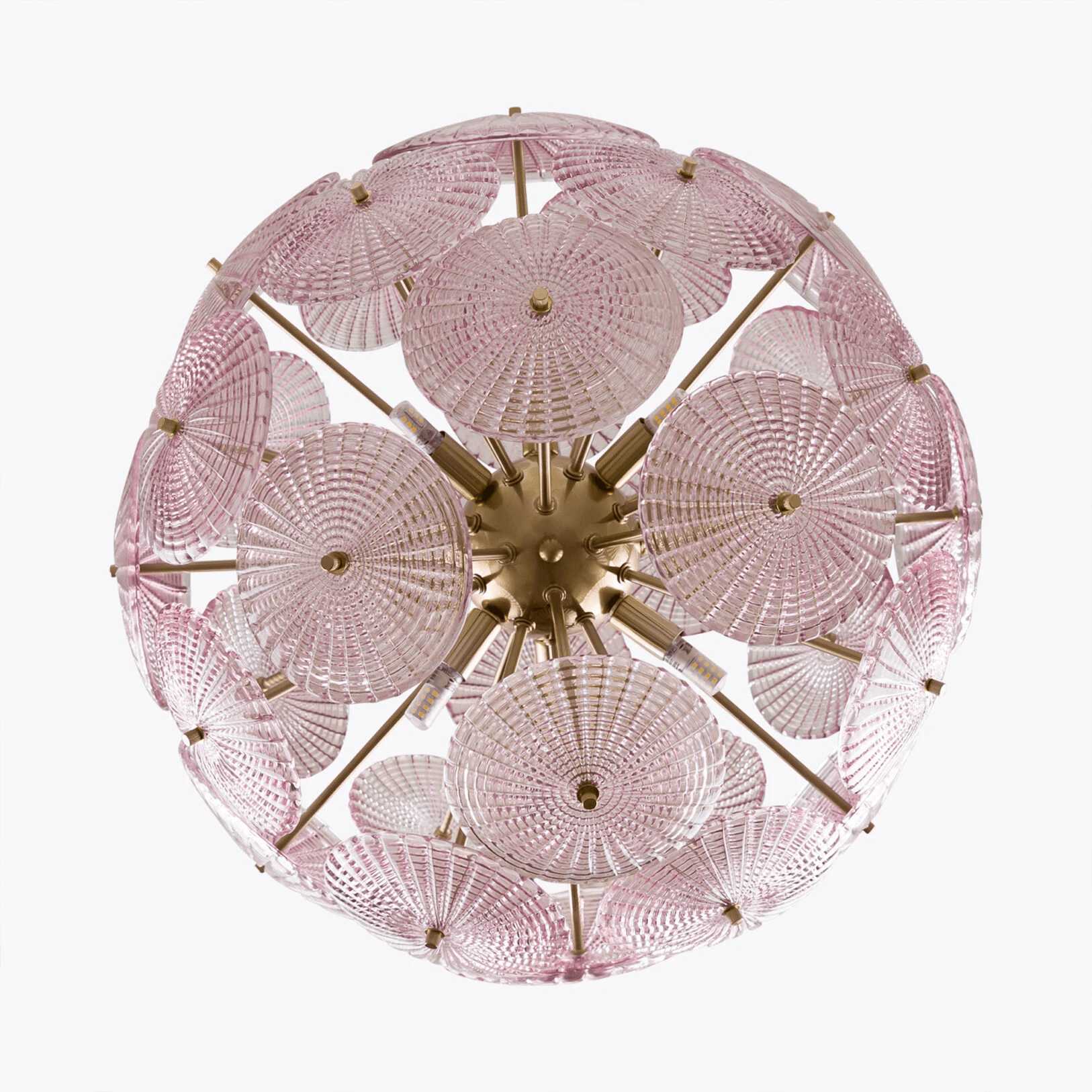 Aurora Chandelier Sputnik Dandelion Burst Glass - Letslighting