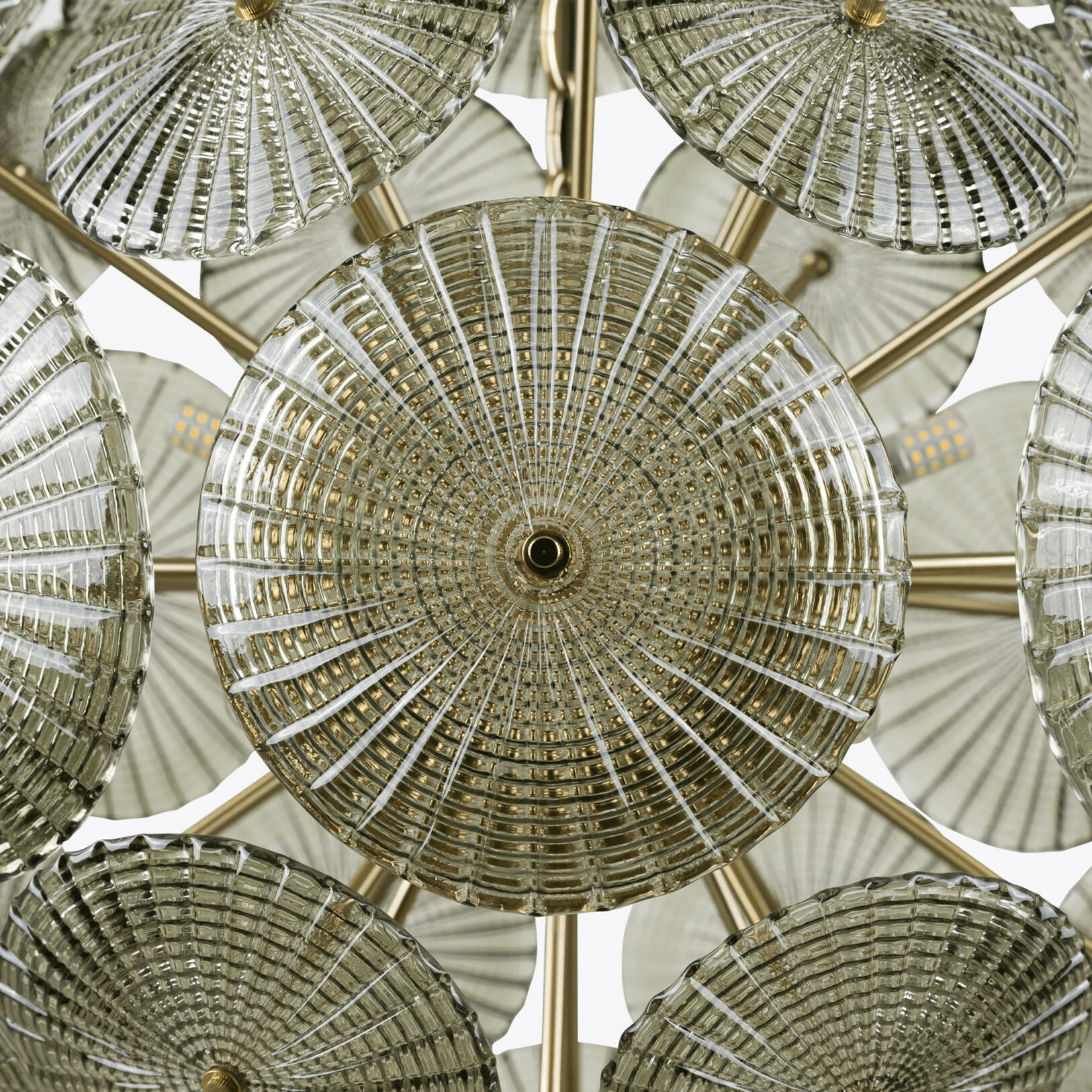 Aurora Chandelier Sputnik Dandelion Burst Glass - Letslighting