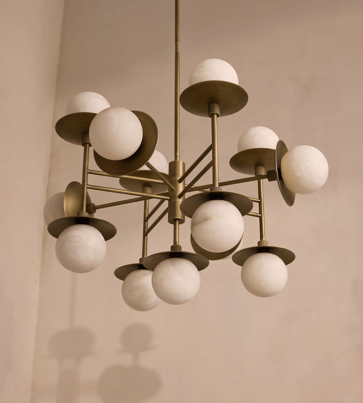 Oshayra Sputnik Albâtre Lustre - Neutralighting