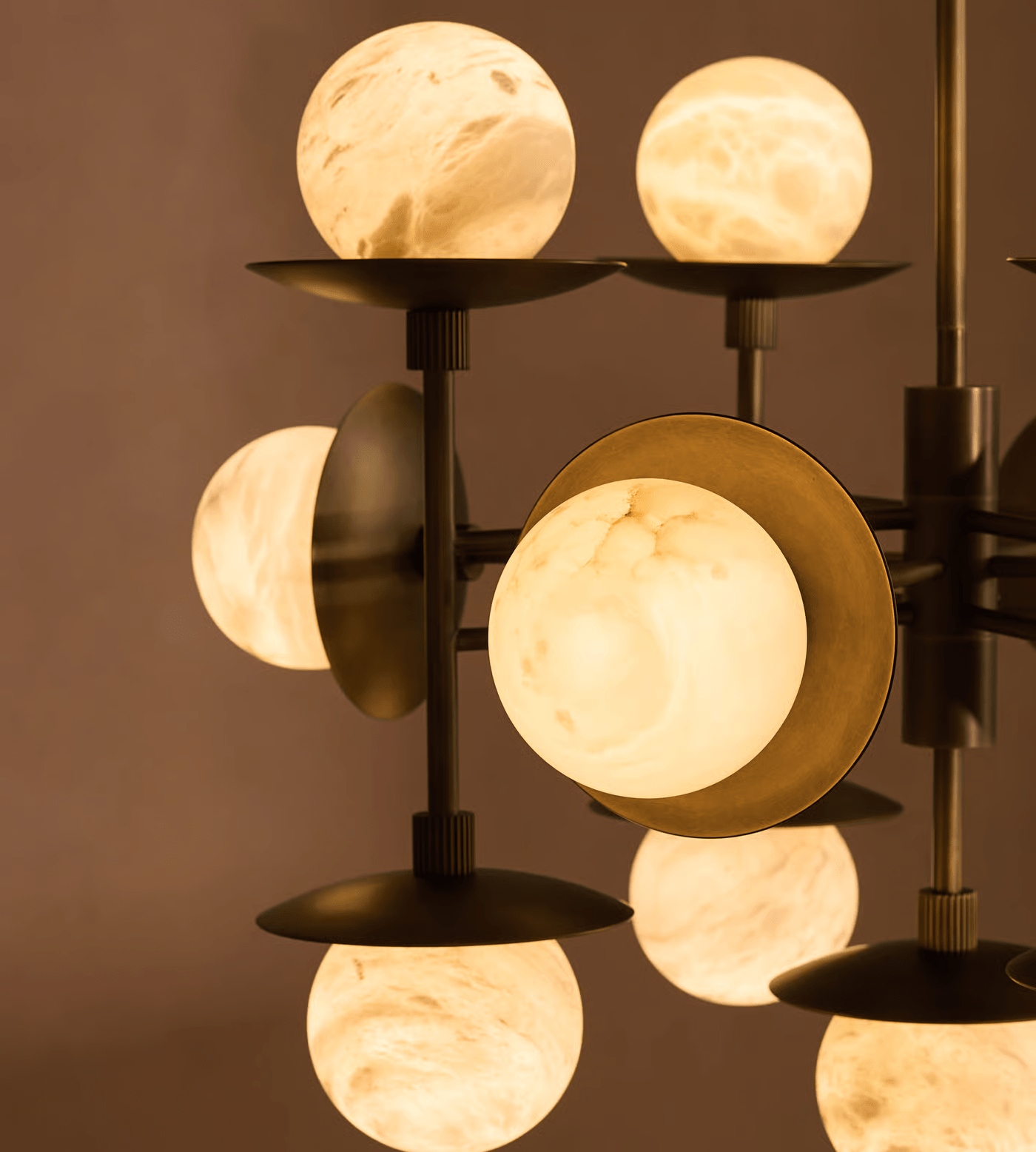 Oshayra Sputnik Albâtre Lustre - Neutralighting