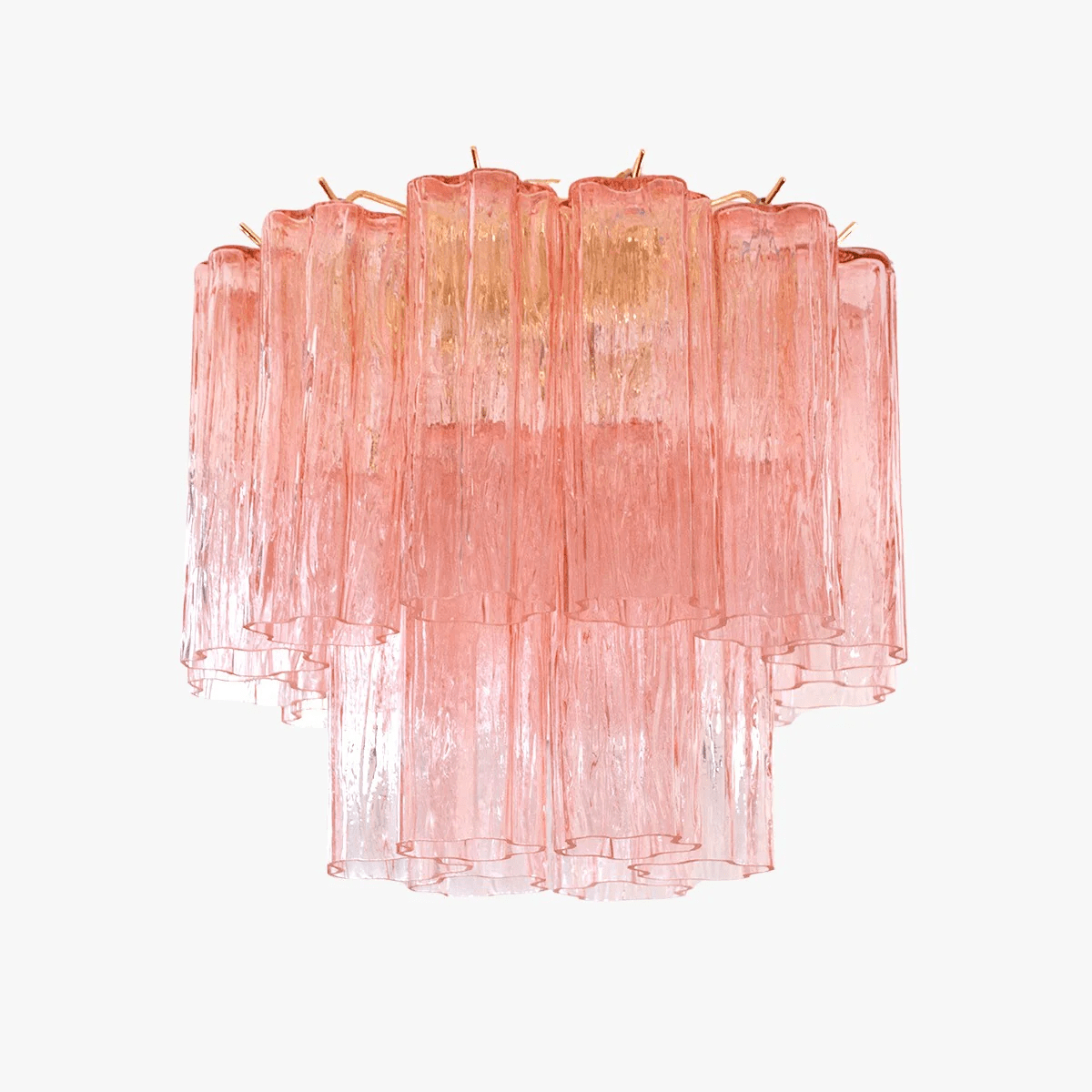 Aurora Plafonnier Style Cascade Rose - Neutralighting