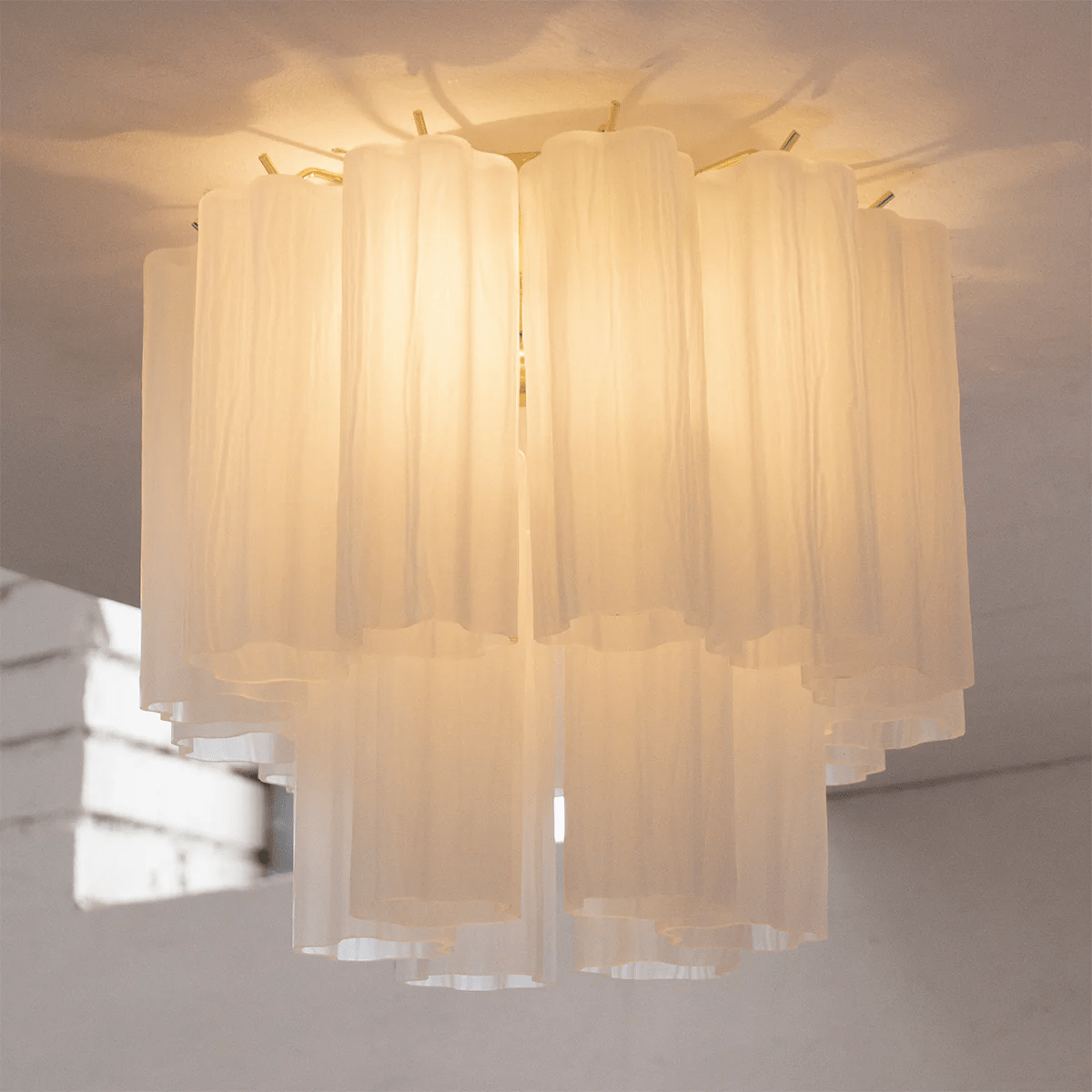 Aurora Plafonnier Style Cascade Rose - Neutralighting