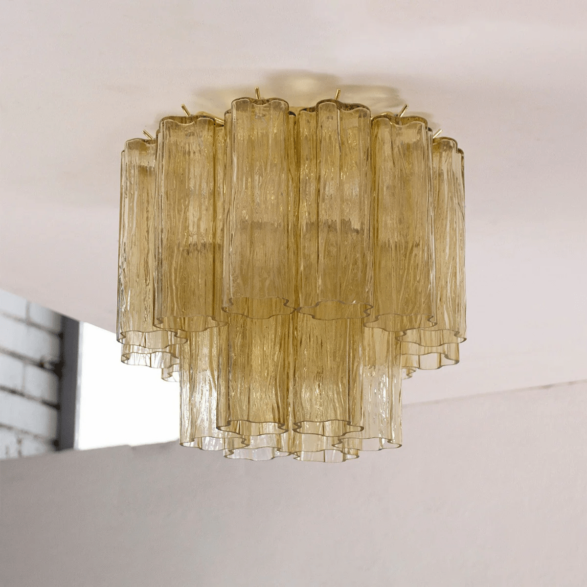 Aurora Plafonnier Style Cascade Rose - Neutralighting
