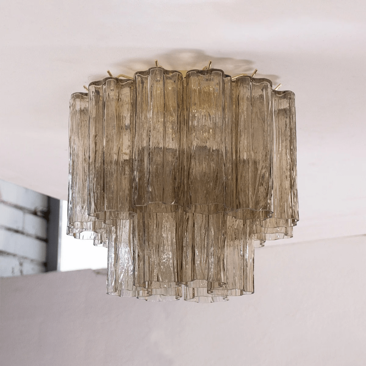 Aurora Plafonnier Style Cascade Rose - Neutralighting