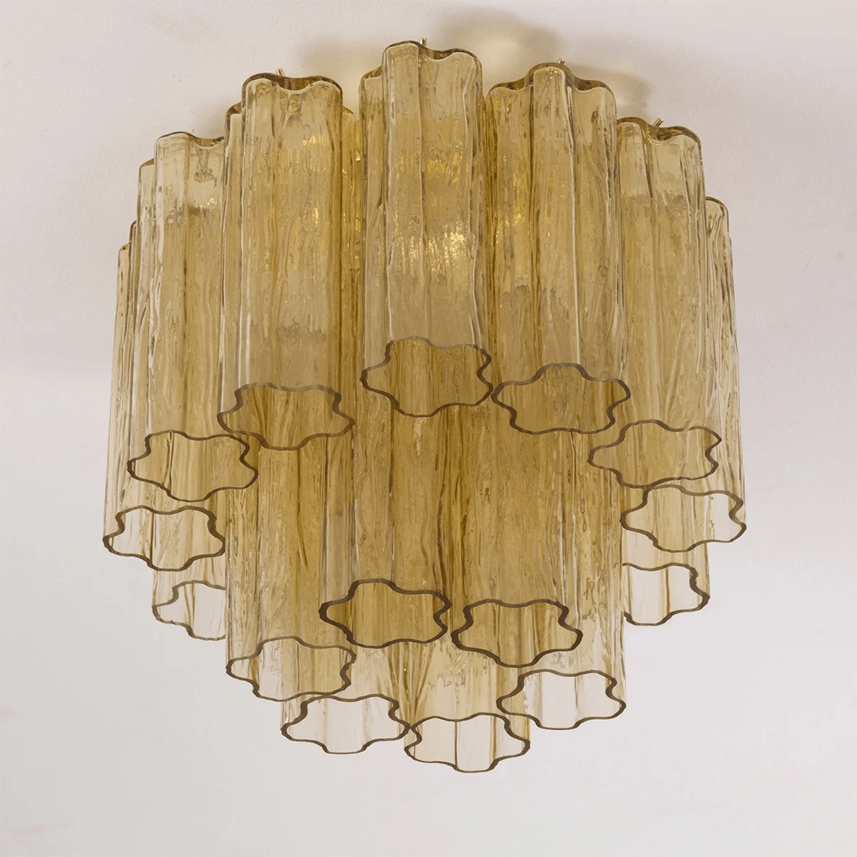 Aurora Plafonnier Style Cascade Rose - Neutralighting