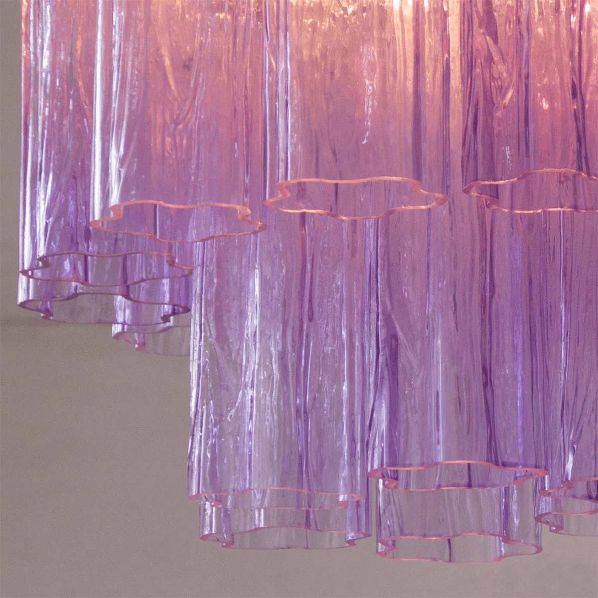 Aurora Plafonnier Style Cascade Rose - Neutralighting