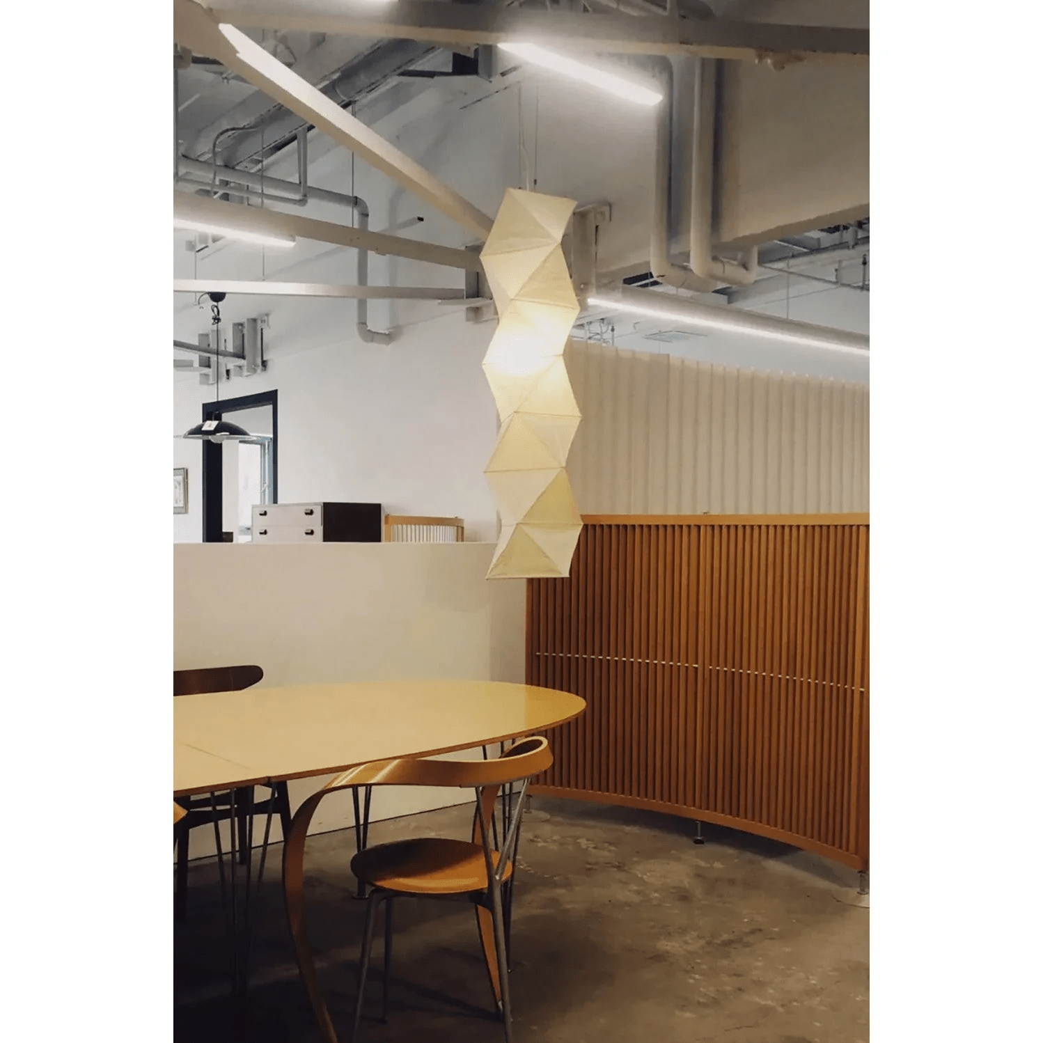 Origami Lustre Suspendu Minimaliste En Papier - Neutralighting