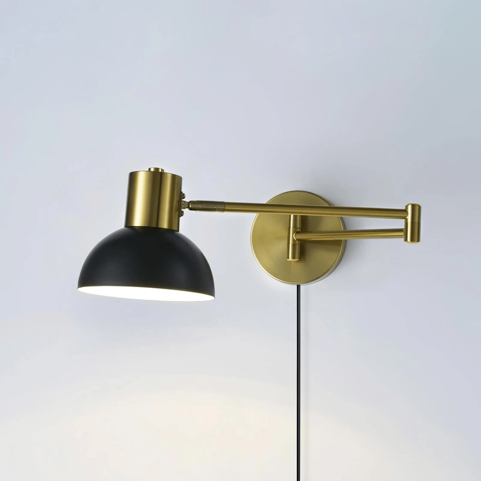 Ivar Adjustable Arm Plug In Wall Lamp - Neutralighting