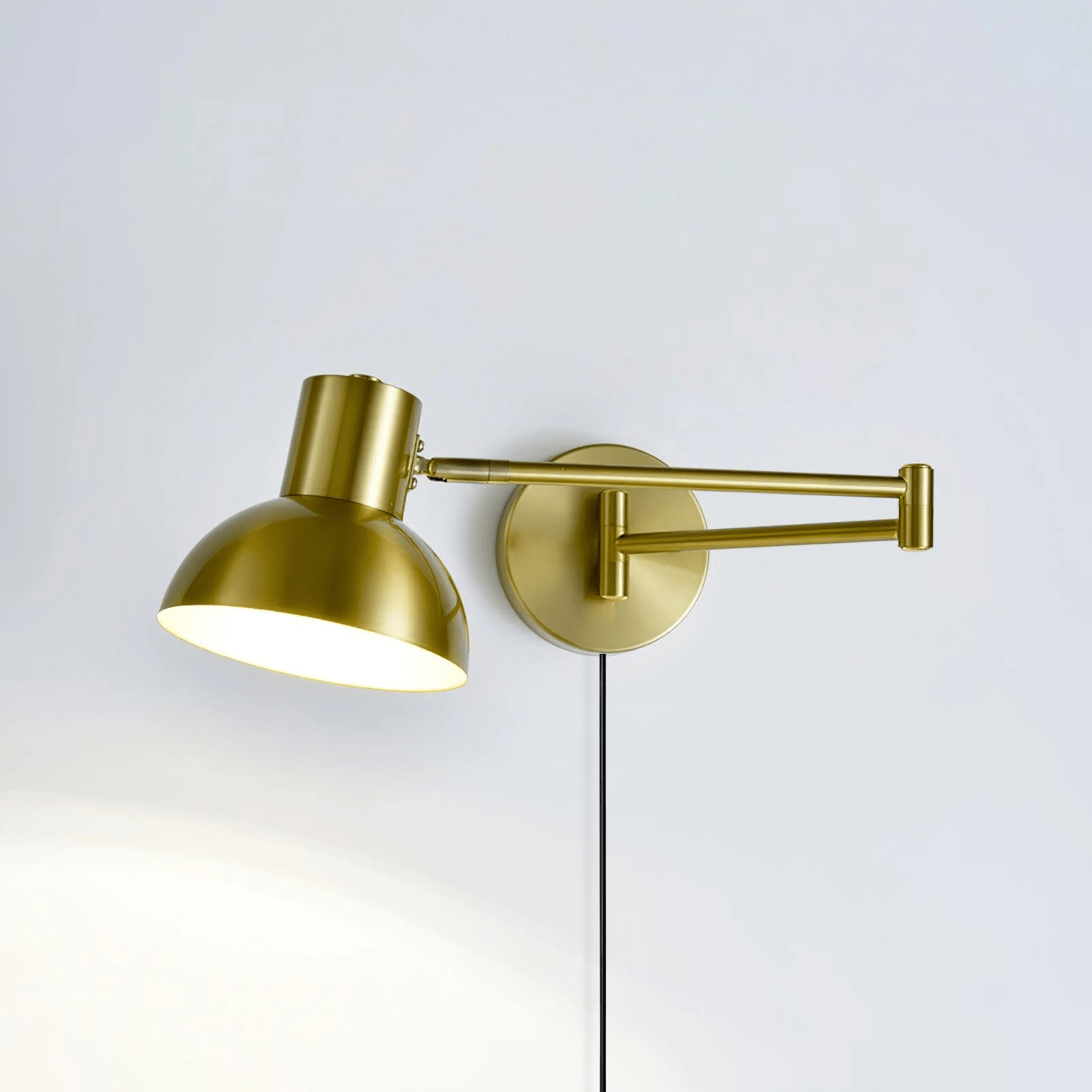 Ivar Adjustable Arm Plug In Wall Lamp - Neutralighting
