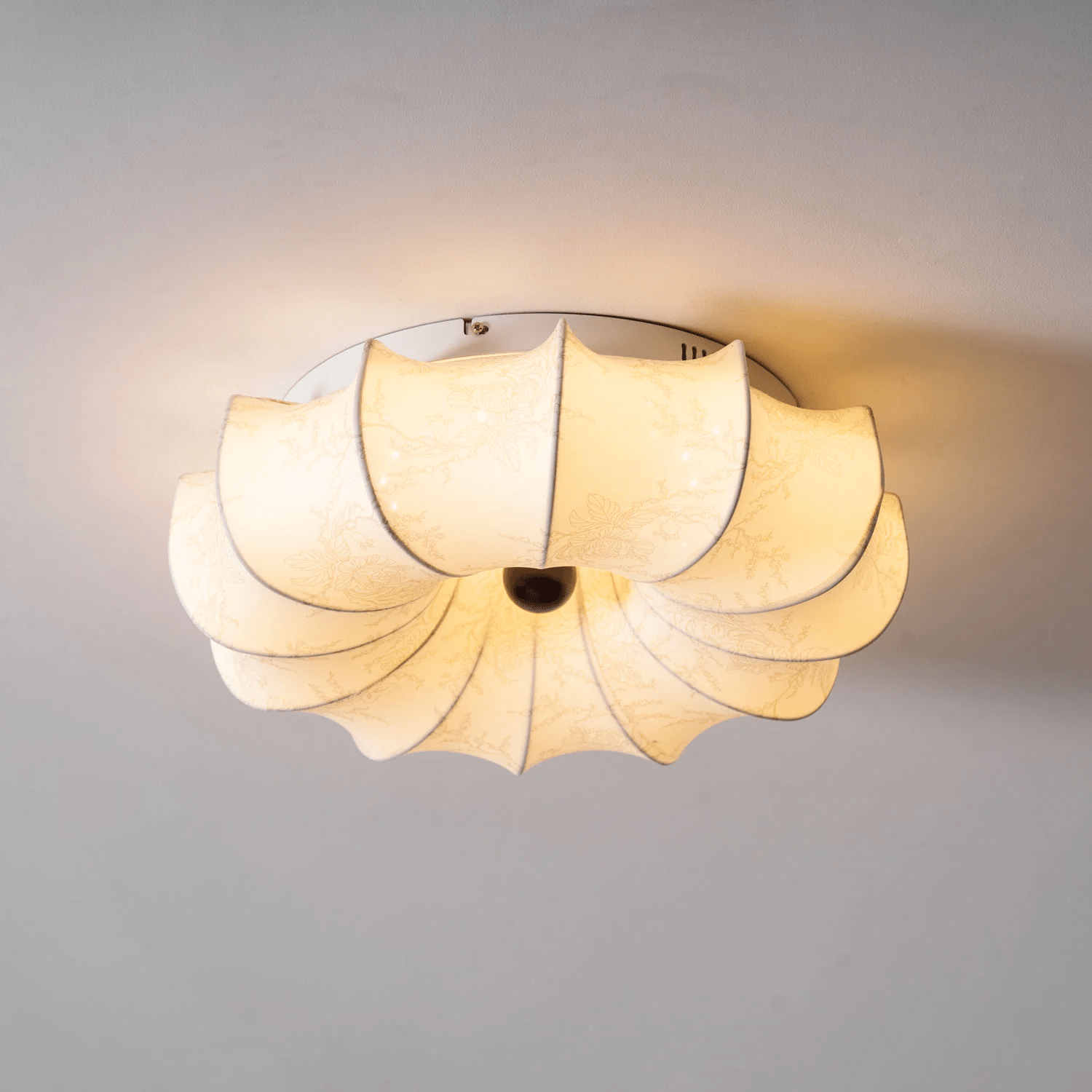Vivaria Plafonnier en Tissu Art Nordique Premium - Neutralighting