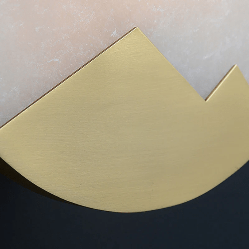 Nova Mountain Shaped Alabaster Wall Light - Letslighting