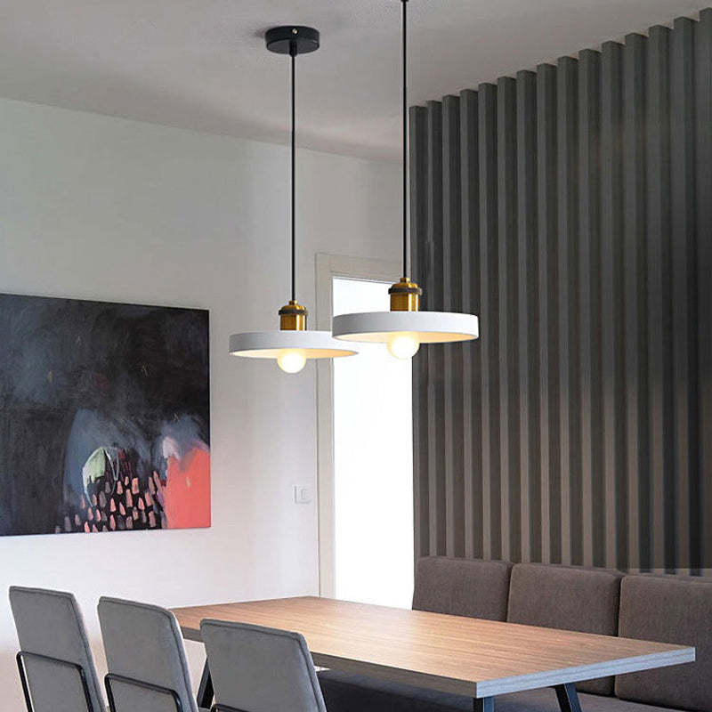 Miran Luminaires Suspension Nordique Blanc/Orange/Noir/Gris. Salon - Neutralighting