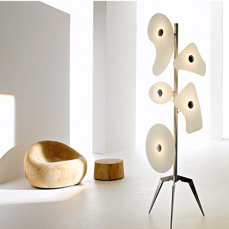 Valentina Lampadaire Design Géométrique Coloré, Métal/Résine, Salon - Neutralighting