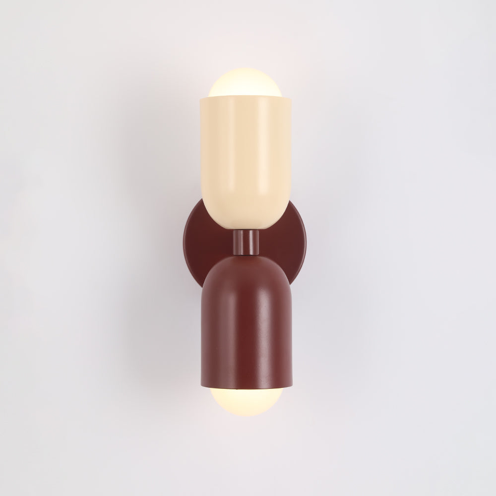 Kira Applique Murale Bicolore à Double Tête