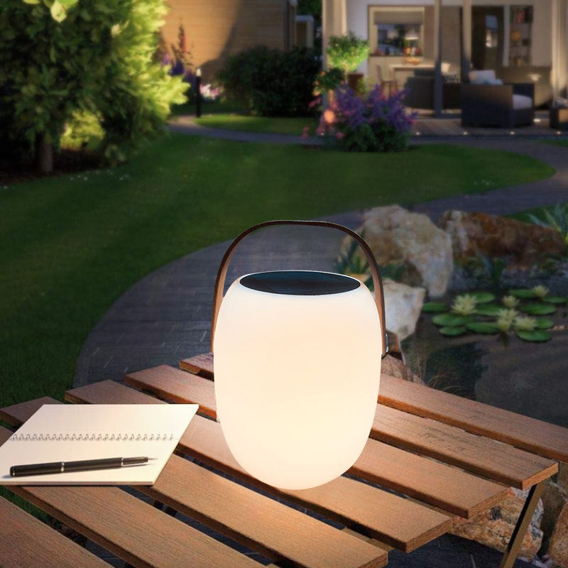 Ray Moderne LED Lampe Extérieure au Sol Acrylique Camping/Patio/Balcon