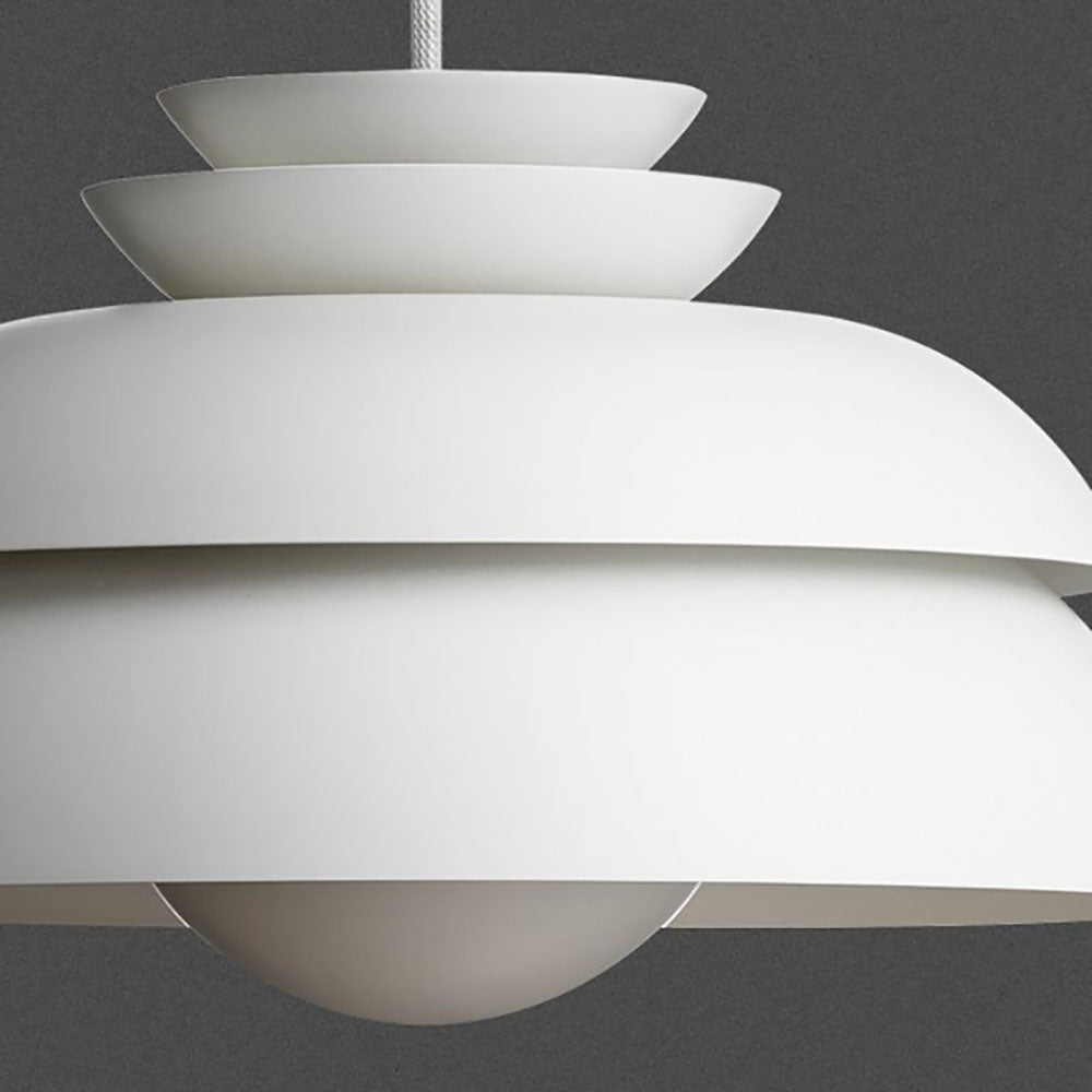 Valentina Luminaires Suspensions Blanc Vintage Métal Salle à Manger/Chambre à Coucher - Neutralighting
