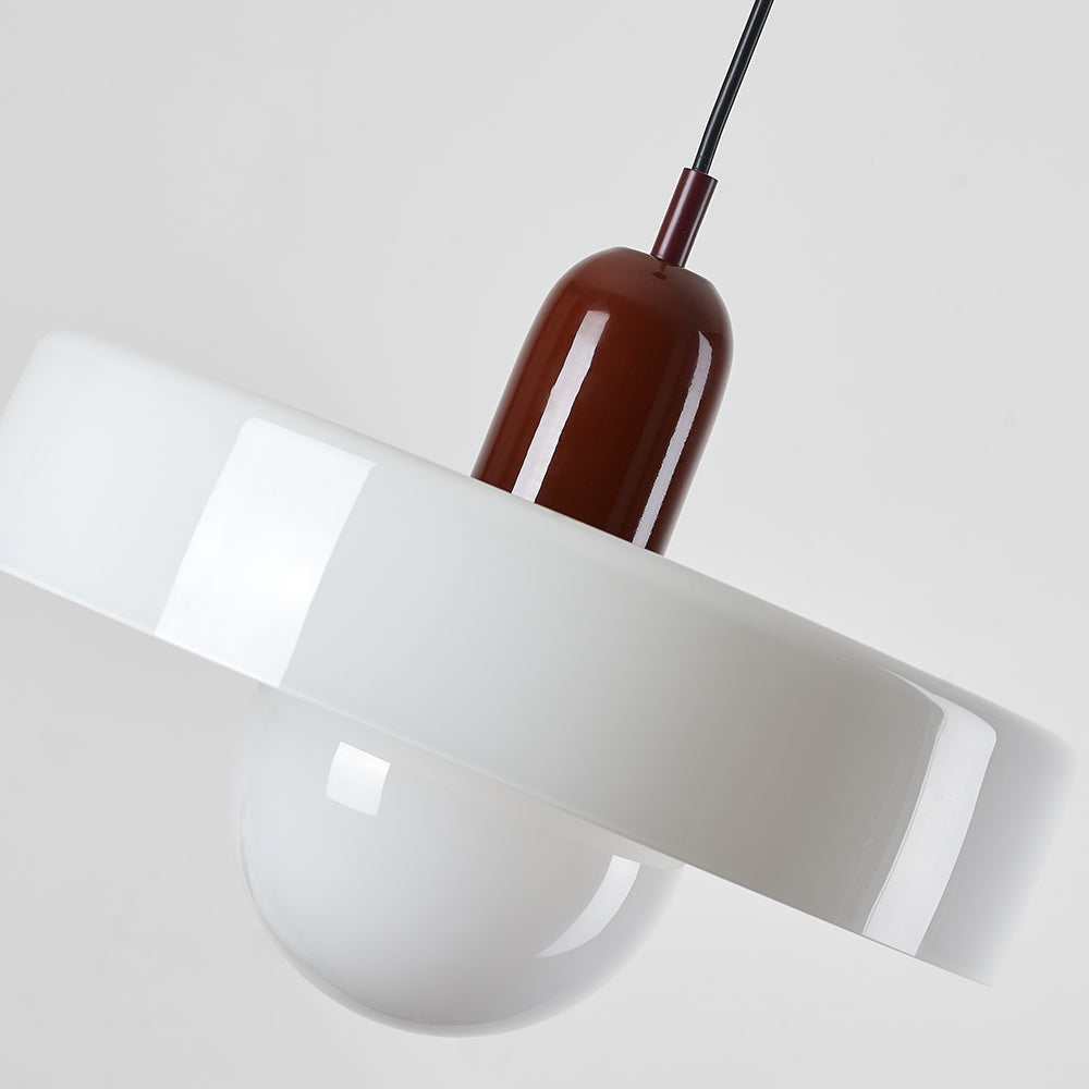 Jess Suspension Ronde Vintage Verre Salon - Neutralighting