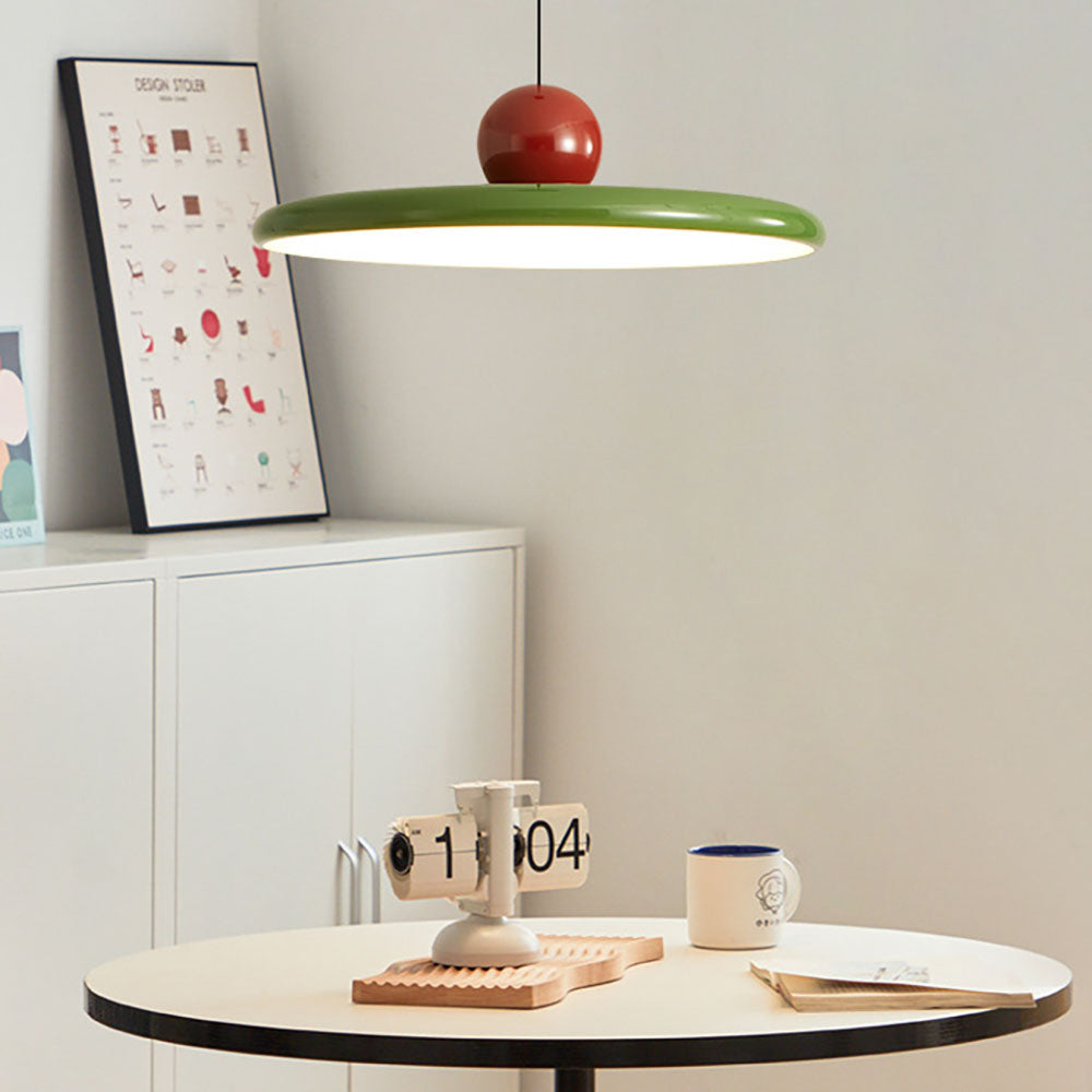 Jojo Suspension Nordique Soucoupe Volante Rouge/Crème/Vert - Neutralighting