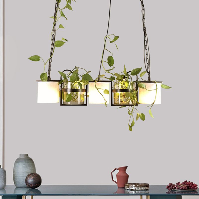 Epoch Moderne LED Suspension Noir Métal Verre Salon Salle à manger - Neutralighting