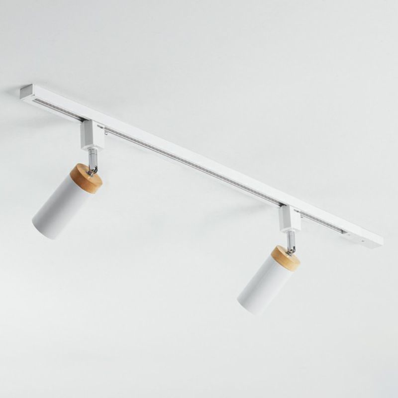 Aim Moderne LED Plafonnier Noir/Blanc Métal Salon Chambre à coucher
